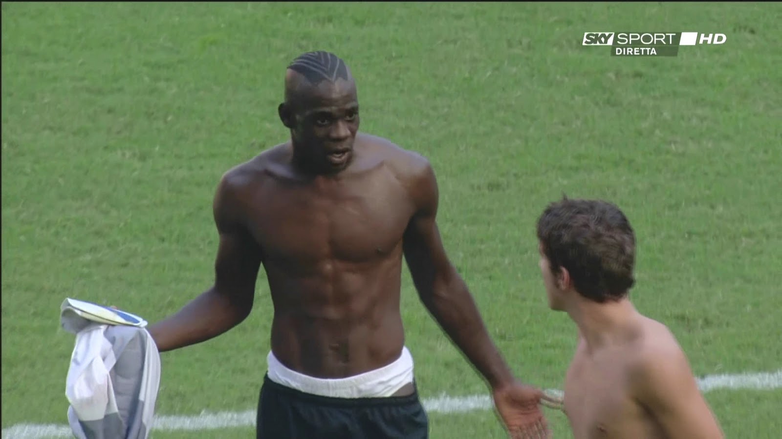 Footballers In Underwear Mario Balotelli