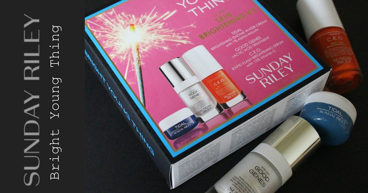 Sunday Riley Good Genes, Tidal Moisturizer and C.E.O Rapid Flash ...