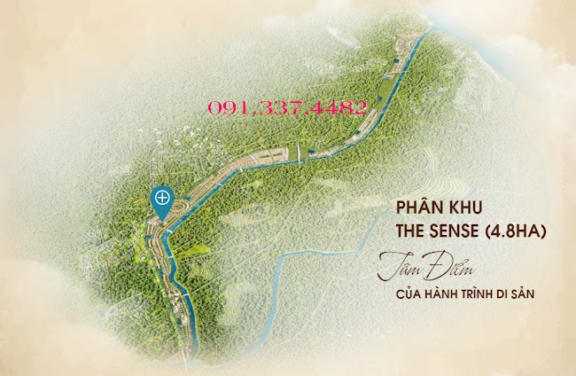 Phân khu The Sense dự án Sunshine Heritage Resort Xuân Phú Phúc Thọ Hà Nội