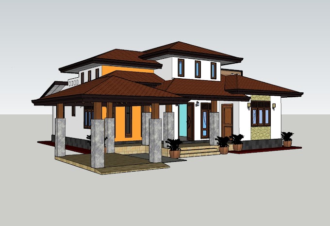 Single story 4 (four) Bed room House Design - Buy this house design today !!!!