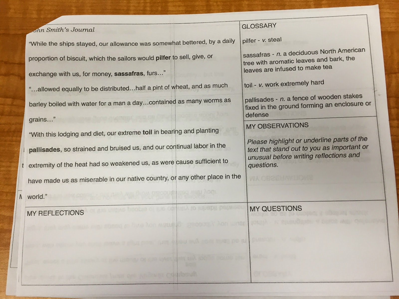 Captain Library Adapting TextBased Primary Sources for Elementary