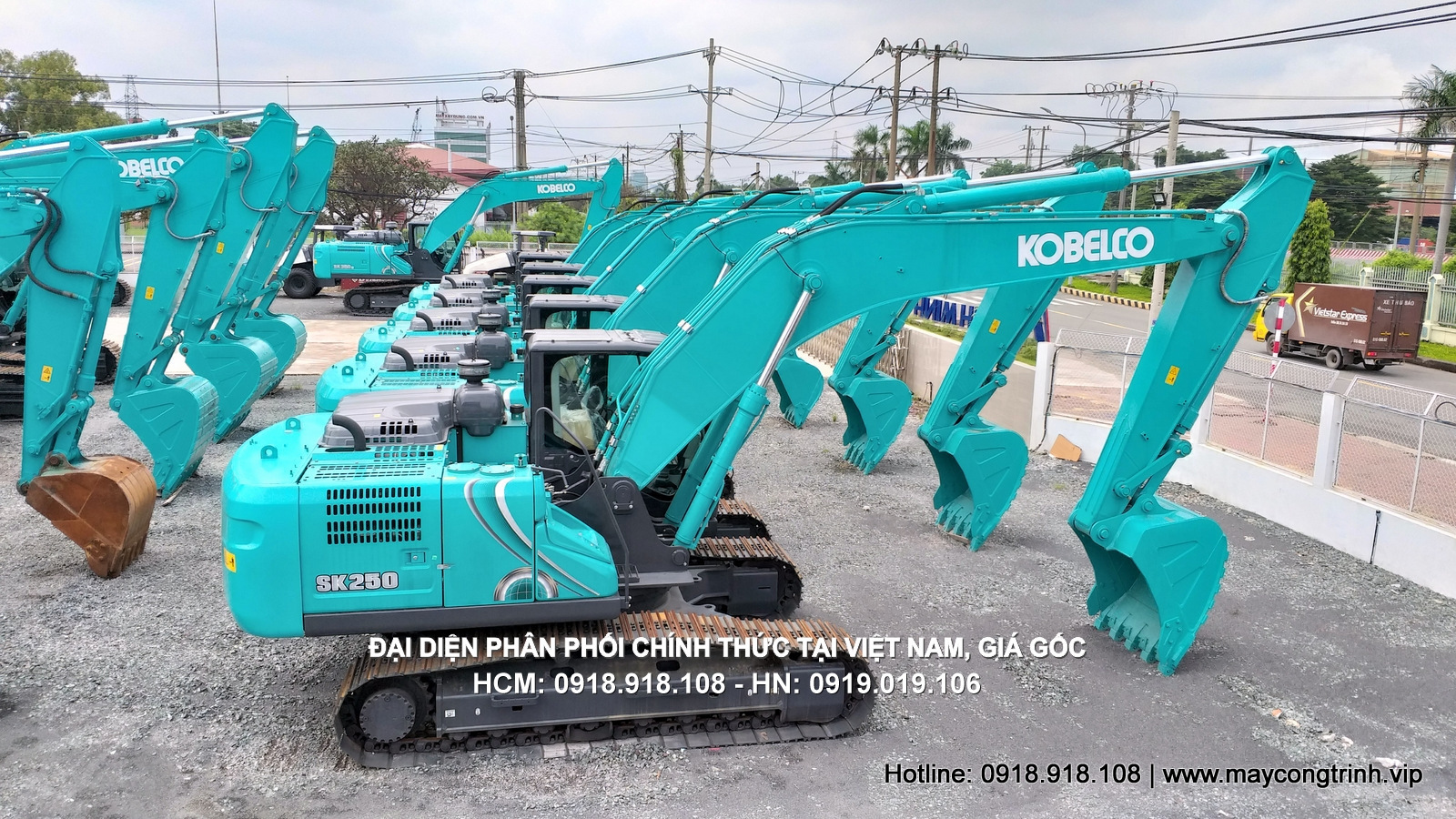 Máy xúc đào ( Máy đào, Máy xúc ) Kobelco sk380xdlc-10, gầu 1.9 - 2.1 m3