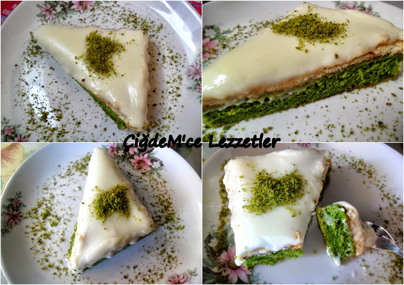 ISPANAKLI BİSKÜVİLİ KREMALI KEK Çiğdem�ce Lezzetler