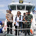 Pangdam XII/Tpr Dampingi Menteri Susi Musnahkan Barang Bukti Ilegal Fishing