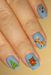 nail decals water christmas stickers delights wendy decorations