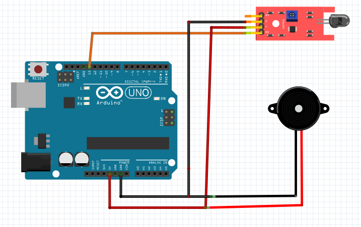 Tutorial Sensor Api dan Buzzer Menggunakan Arduino Uno R3 ~ AlterTronics