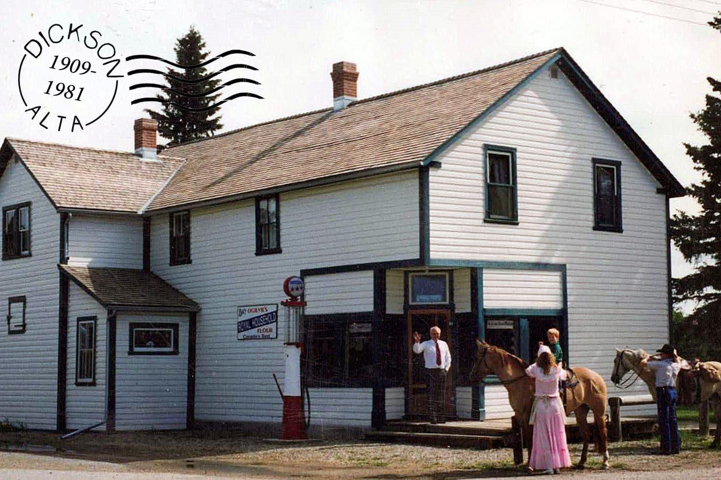 West of the 5th Dickson Store Museum Now and Then