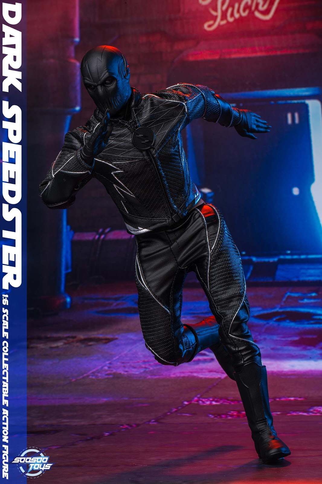 toyhaven Soosootoys 1/6th scale Dark Speedster 12inch Collectible