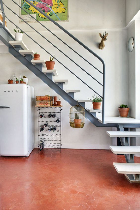 la escalera definición partes y tipos de arkitectura