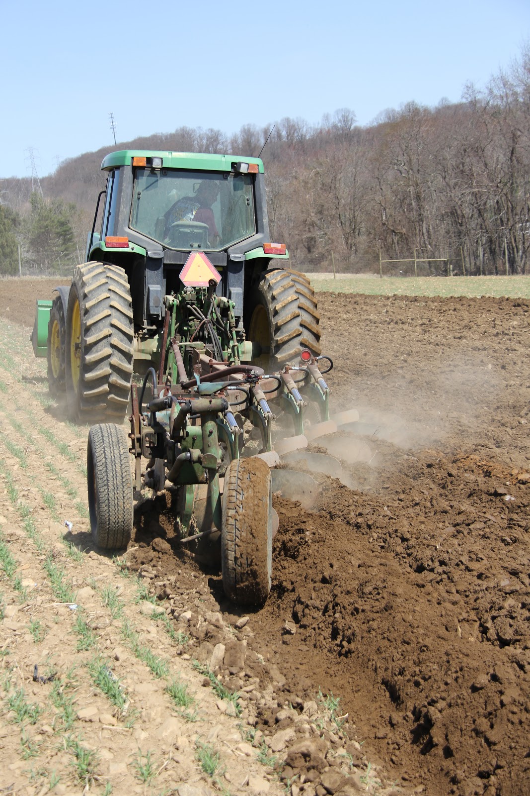 Stony Hill Farms CSA Plowing & Disking