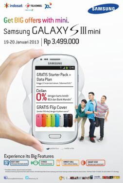 Samsung Galaxy S III Mini Mulai Dipasarkan Di Indonesia
