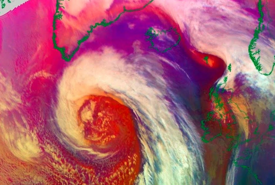 Ciclogenesi "esplosiva" punta all'Europa: le Previsioni Meteo sul "mostro".