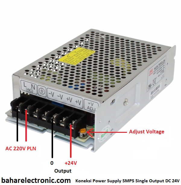Cara Menyambung Power Supply Smps Bahar Electronic