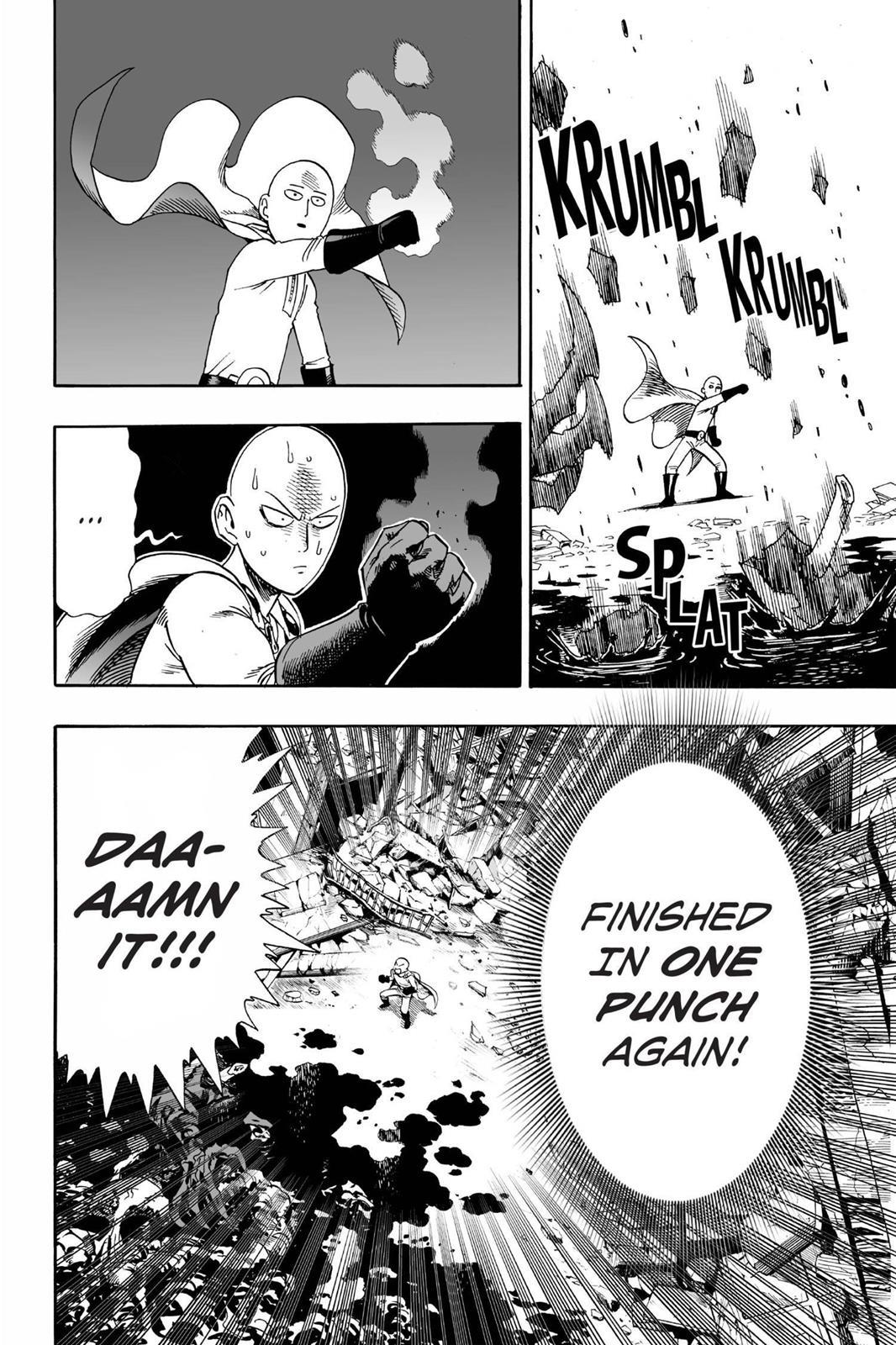 One Punch Man Chapter 1 One Punch Man Manga Online