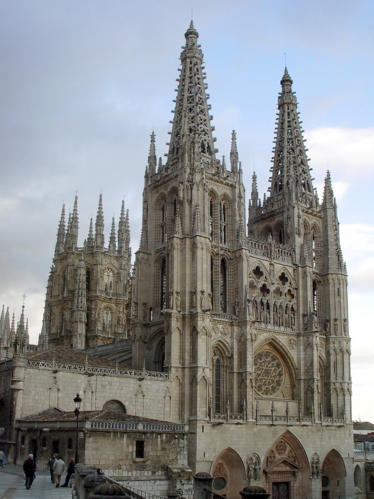 voyages... voyages...: Hiszpania - Katedra w Burgos z zewnątrz