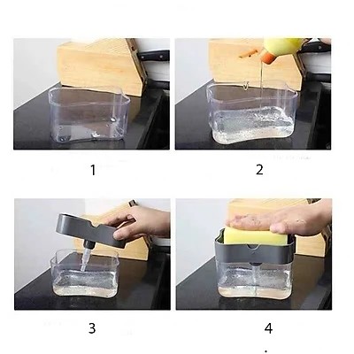 Hộp đựng nước rửa bát MQ007