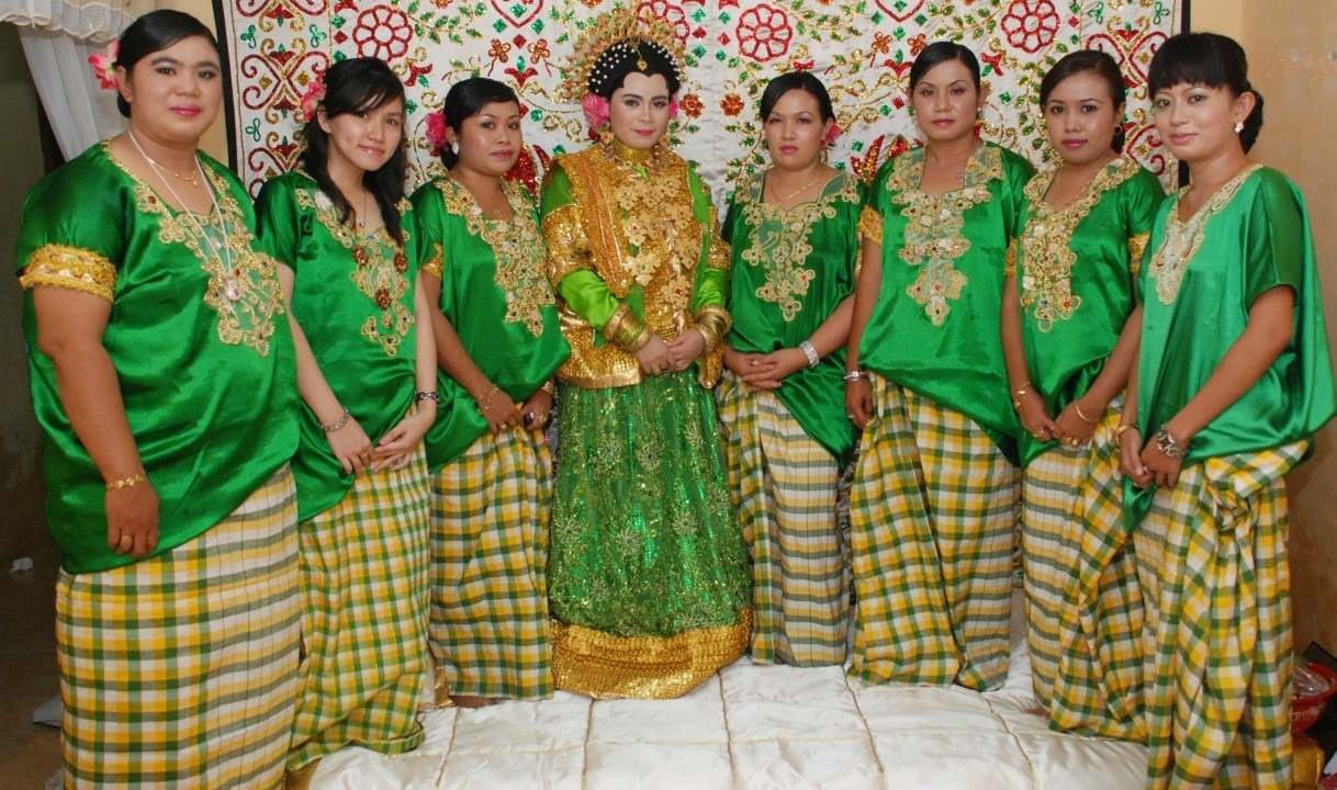 baju bodo pengantin modern 