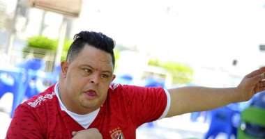 Amh Al-Dawli supports Al-Ahly players in front of Al-Tale'i from the Peace Stands