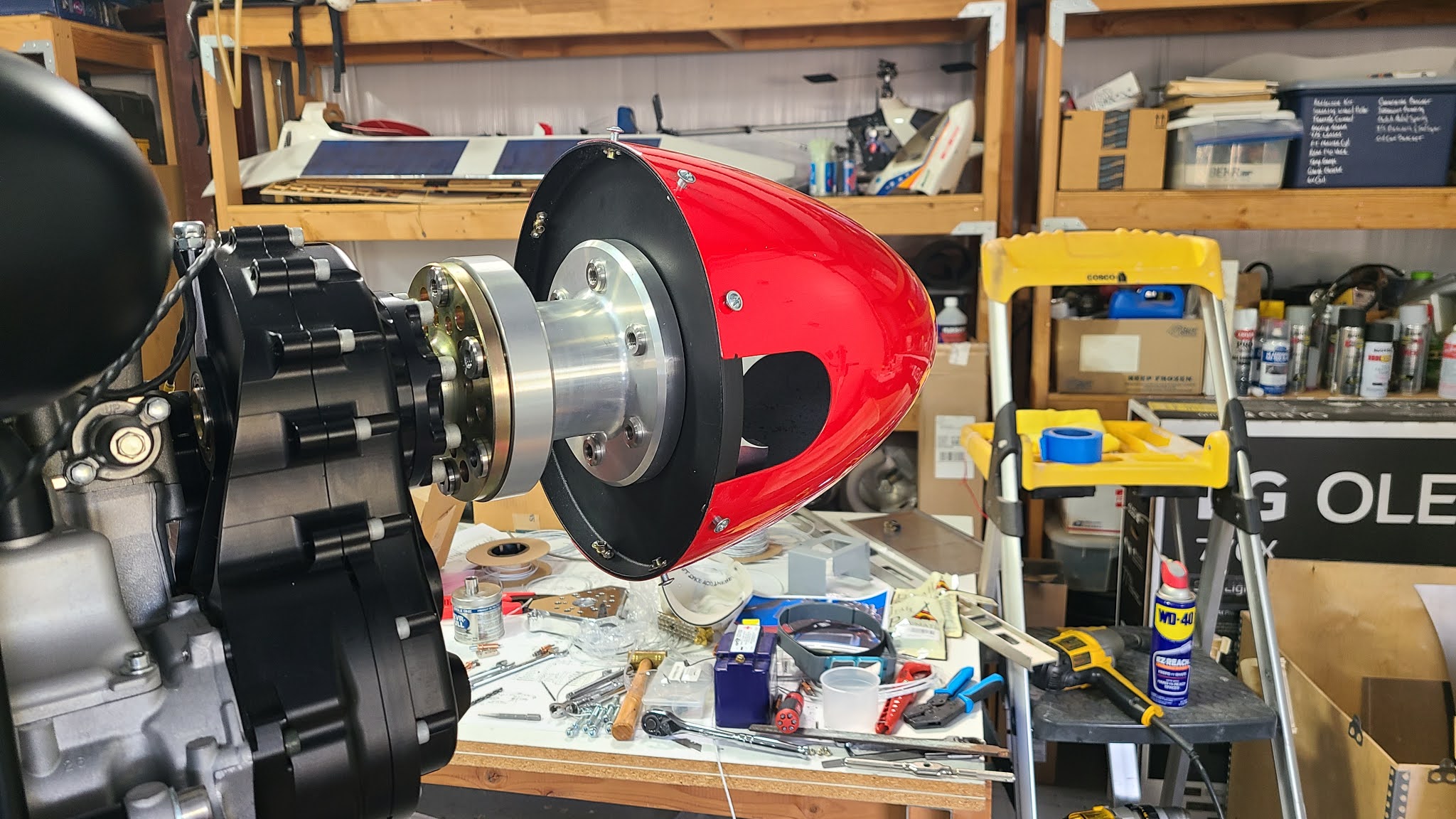 Just Another SuperSTOL Build Log Prop Hub/Spacer/Spinner