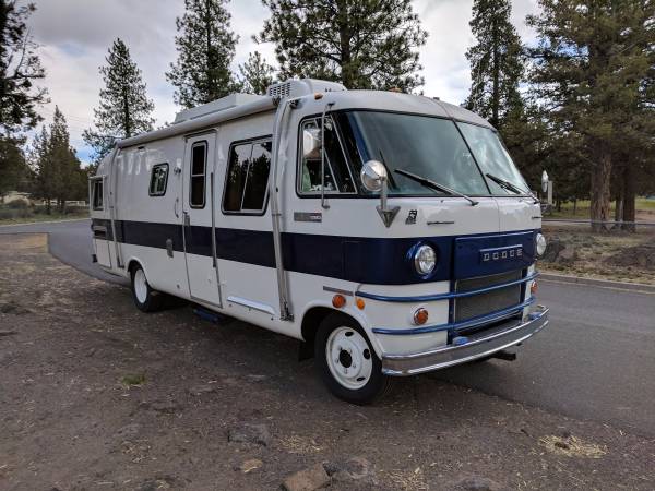 Used Rvs Lovingly Restored 1973 Dodge Travco 270 For Sale By Owner