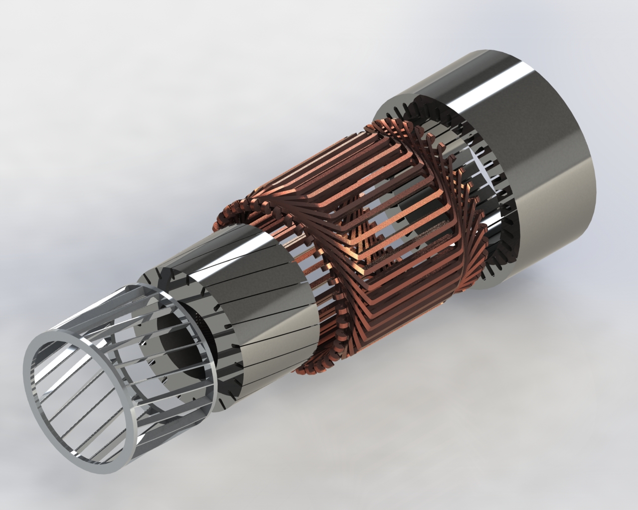 устройство ротора с фазным ротором. стержни ротора. стержни ротора. сердечник обмотки ротора. сердечник ротора.