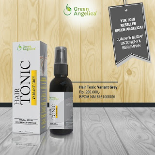 cara menghilangkan uban secara alami, cara menghilangkan uban yang aman, cara tepat menghitamkan rambut, Hair Tonic   Variant Grey,