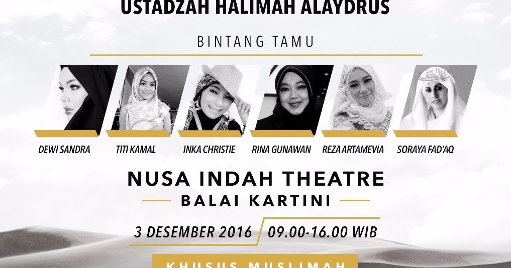 Event Halimah Alaydrus Official