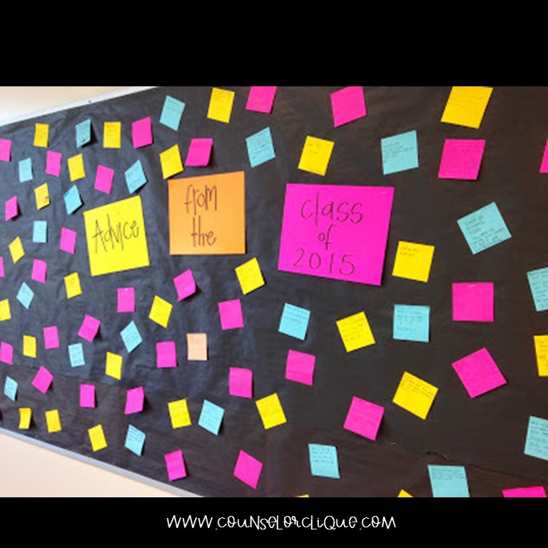 DIY Hack Simple Senior Bulletin Board Counselor Clique