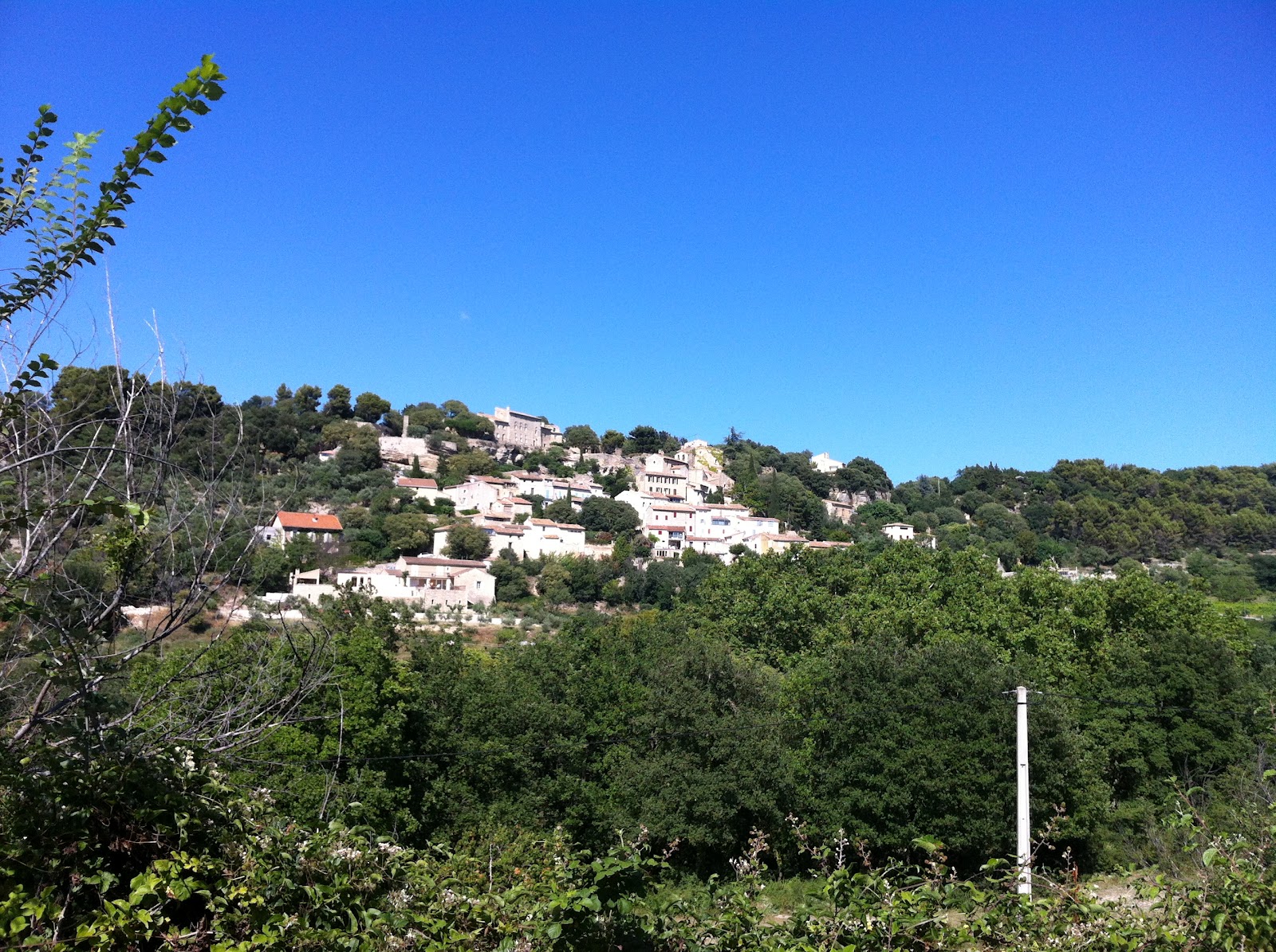 Provence 2012: 6 juillet, La Roque-sur-Pernes, Saumane-de ...
