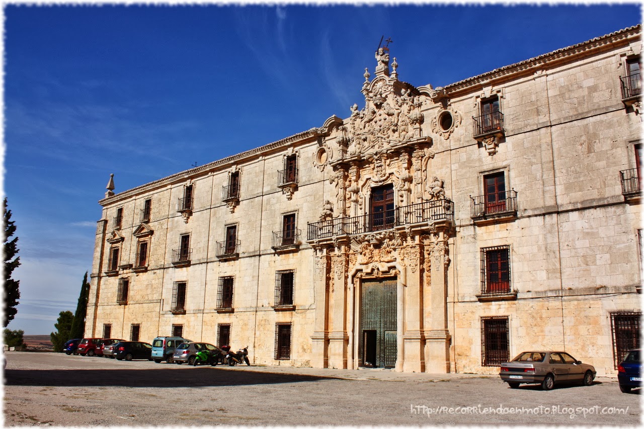 Portada principal, monasterio de Uclés