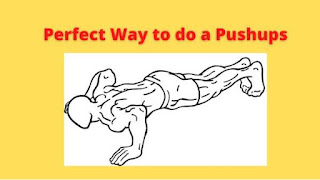 How to do back push up exercise correctly