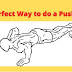  How to do back push up exercise correctly?