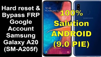 Bypass FRP cho Samsung Galaxy A20 (SM-A205)