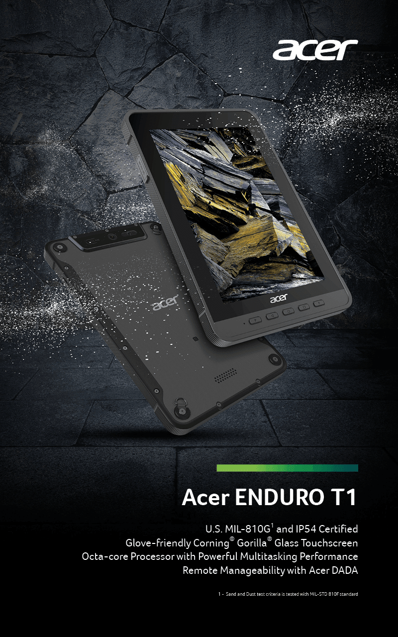 Acer Enduro T1 Android tablet Acer Enduro T1 Android tablet