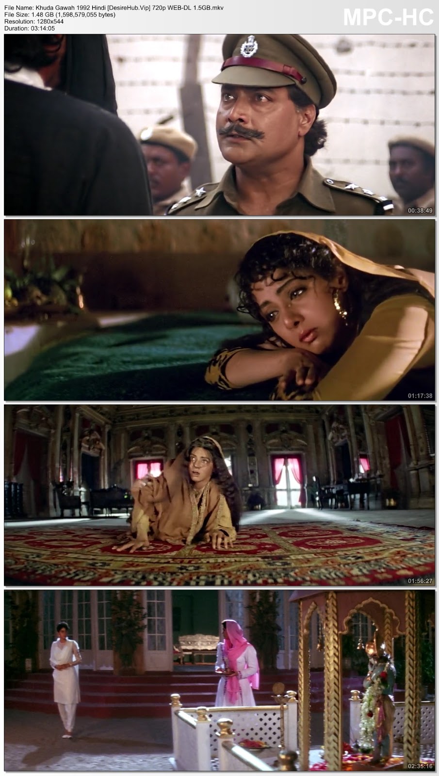 Khuda Gawah 1992 Hindi 720p WEBDL 1.5GB MoviesHub