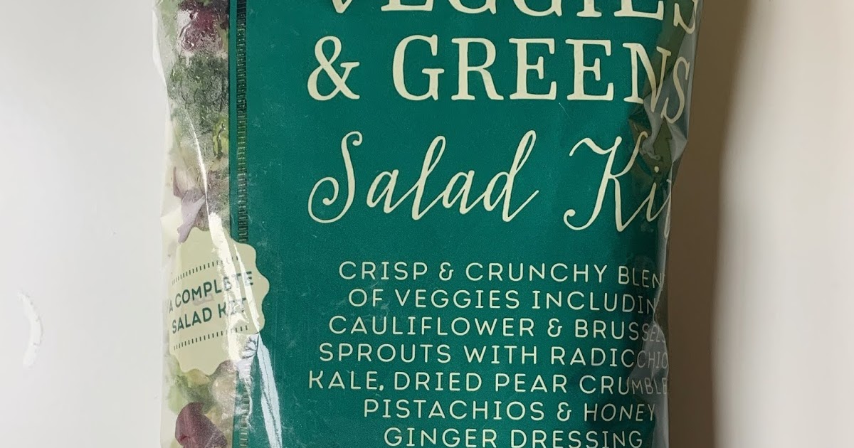 Trader Joe's Veggies & Greens Salad Kit