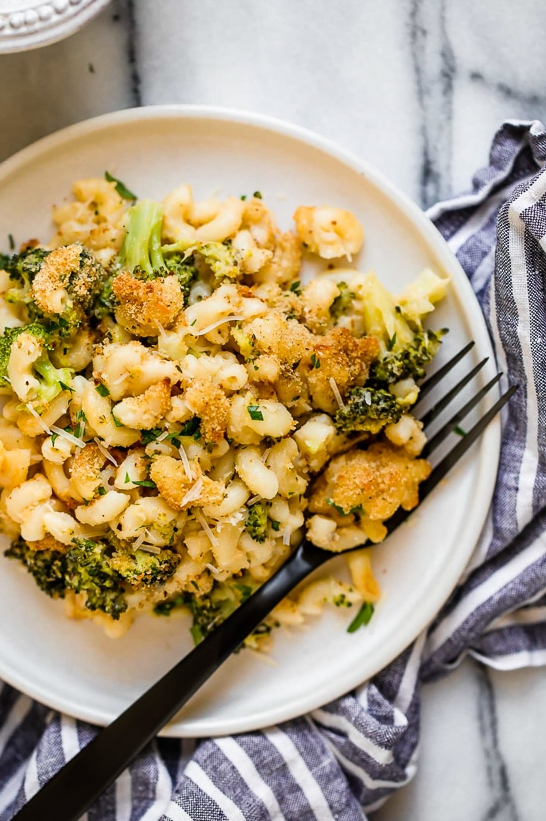 Baked Broccoli Macaroni And Cheese Yummy Recipe Cooking