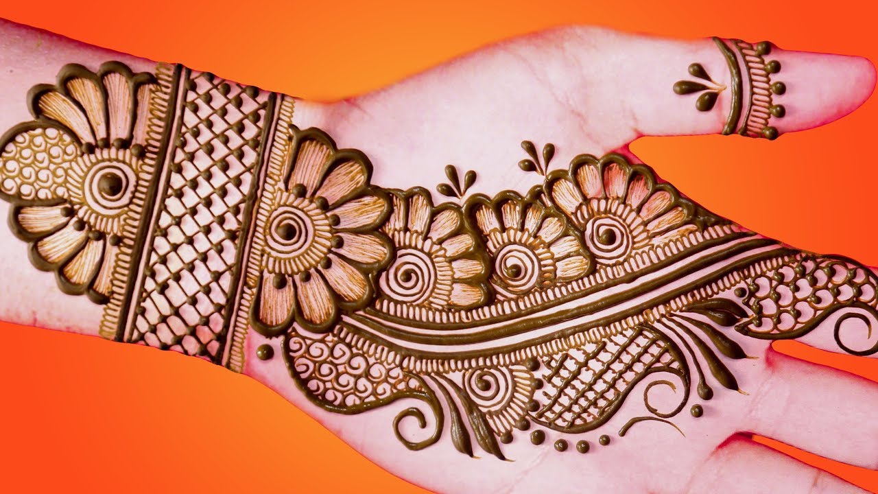 New Mehndi Designs – Beautiful Kids Mehndi Designs # i233