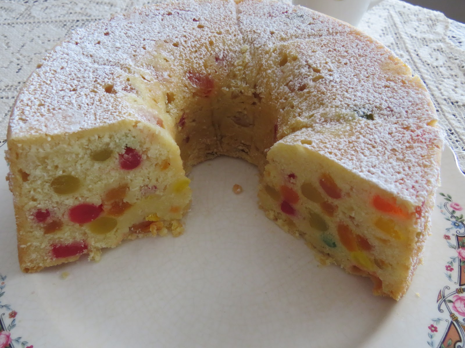 Thel's Kitchen Old Fashioned Gumdrop Cake