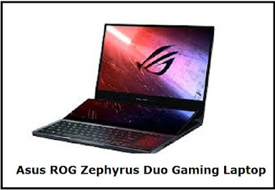 Asus ROG Zephyrus Dual screen Gaming Laptop Asus ROG Zephyrus Dual screen Gaming Laptop