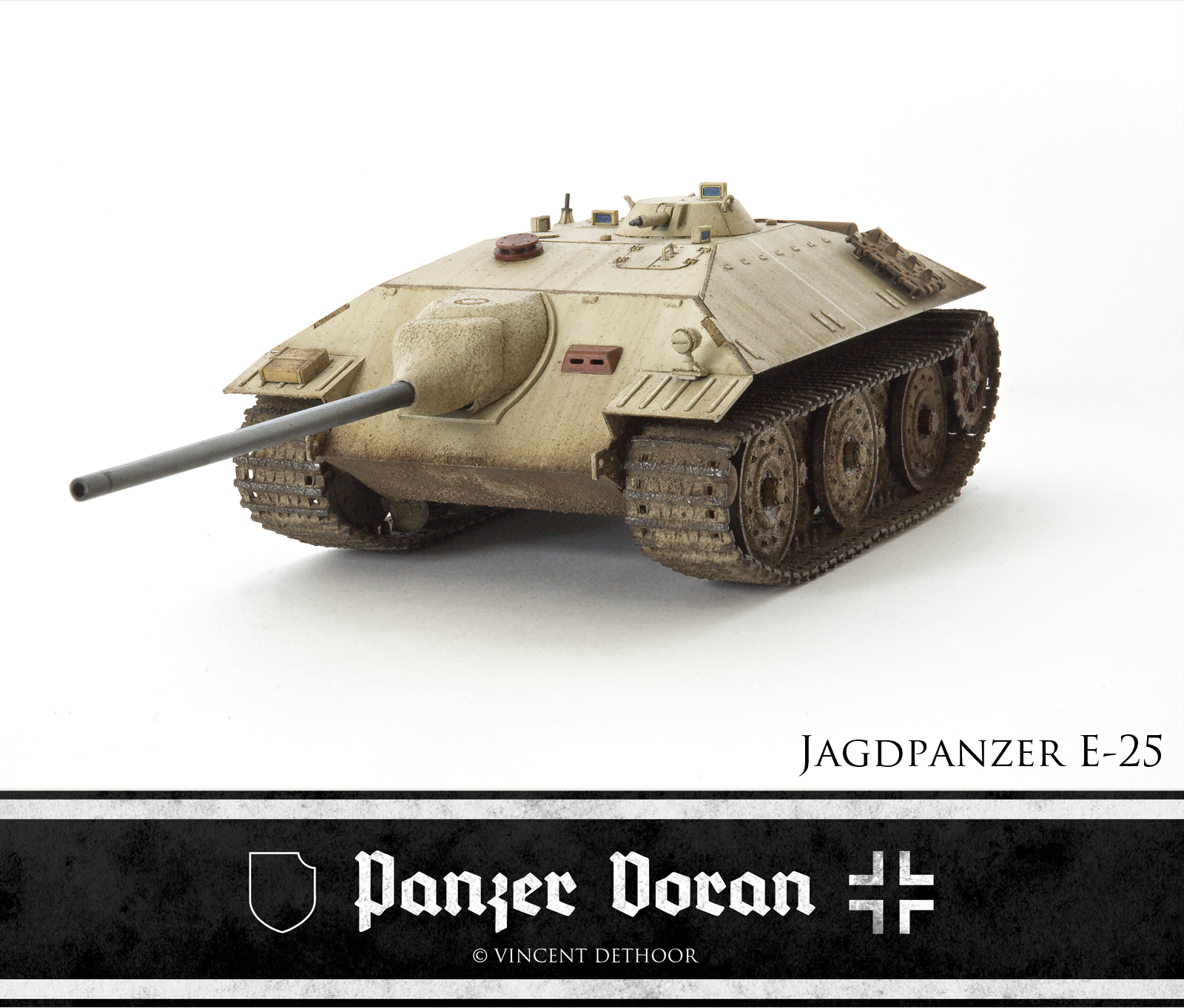 Panzer Voran Entwicklungsfahrzeug E25 Jagdpanzer E25 [Finished]
