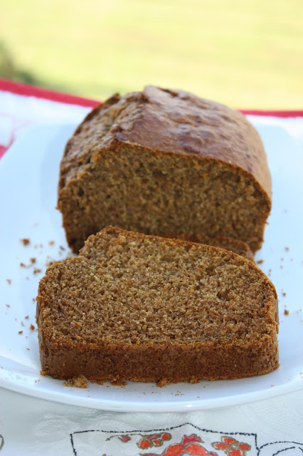 bizcocho integral de calabaza, especias y miel {que sabe a rosquilla}