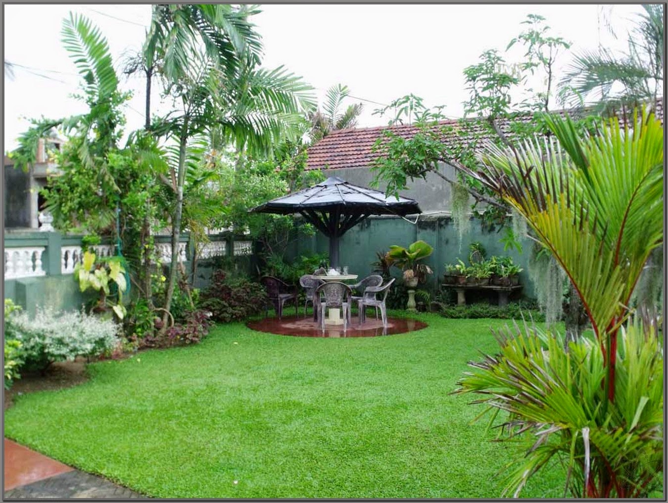 Rumah Minimalis Dengan Taman Belakang - Gambar Om