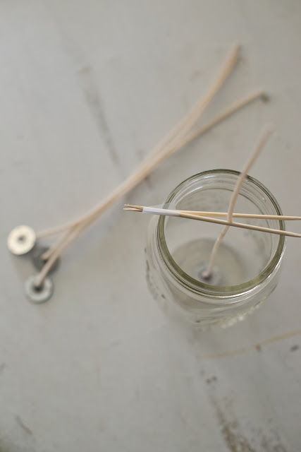 DIY canning jar candle tutorial