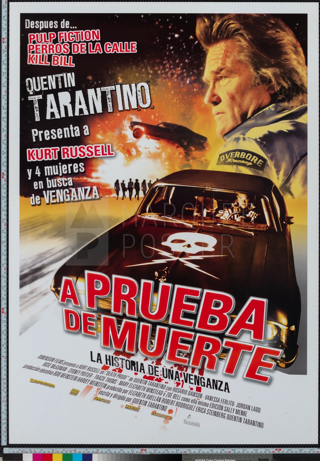 Dave's Movie Site: The Films of Quentin Tarantino: Death Proof (2007)