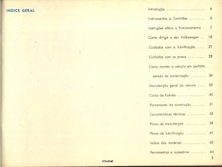 Manual do Proprietário Fusca 1972 1300 e 1500