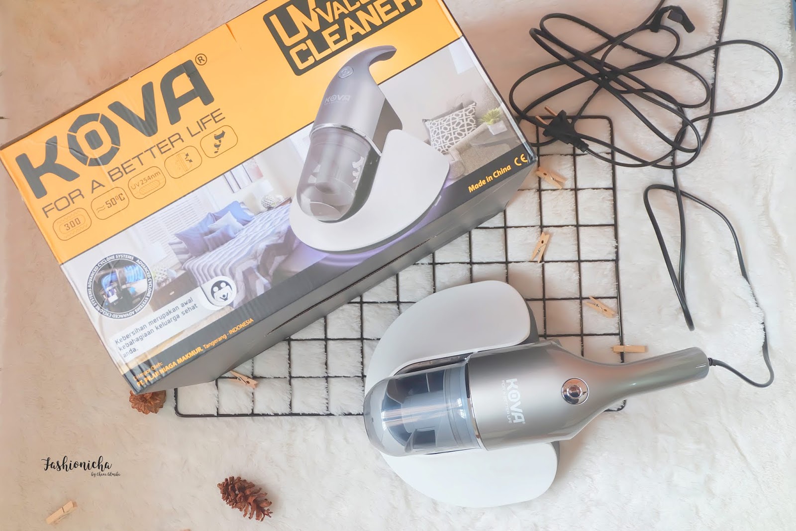 Review Kova UV Vacuum Cleaner by GOTO Hardware F A S H I O N I C H A
