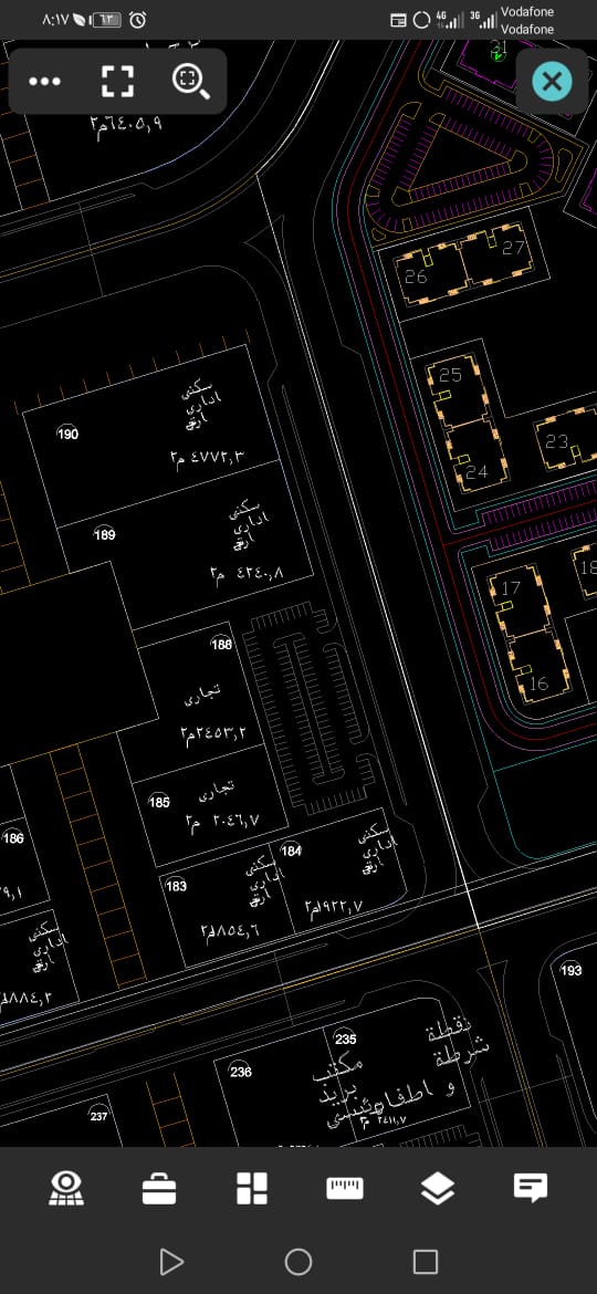 خريطة العاشر من رمضان كاملة DWG العاشر اون لاين