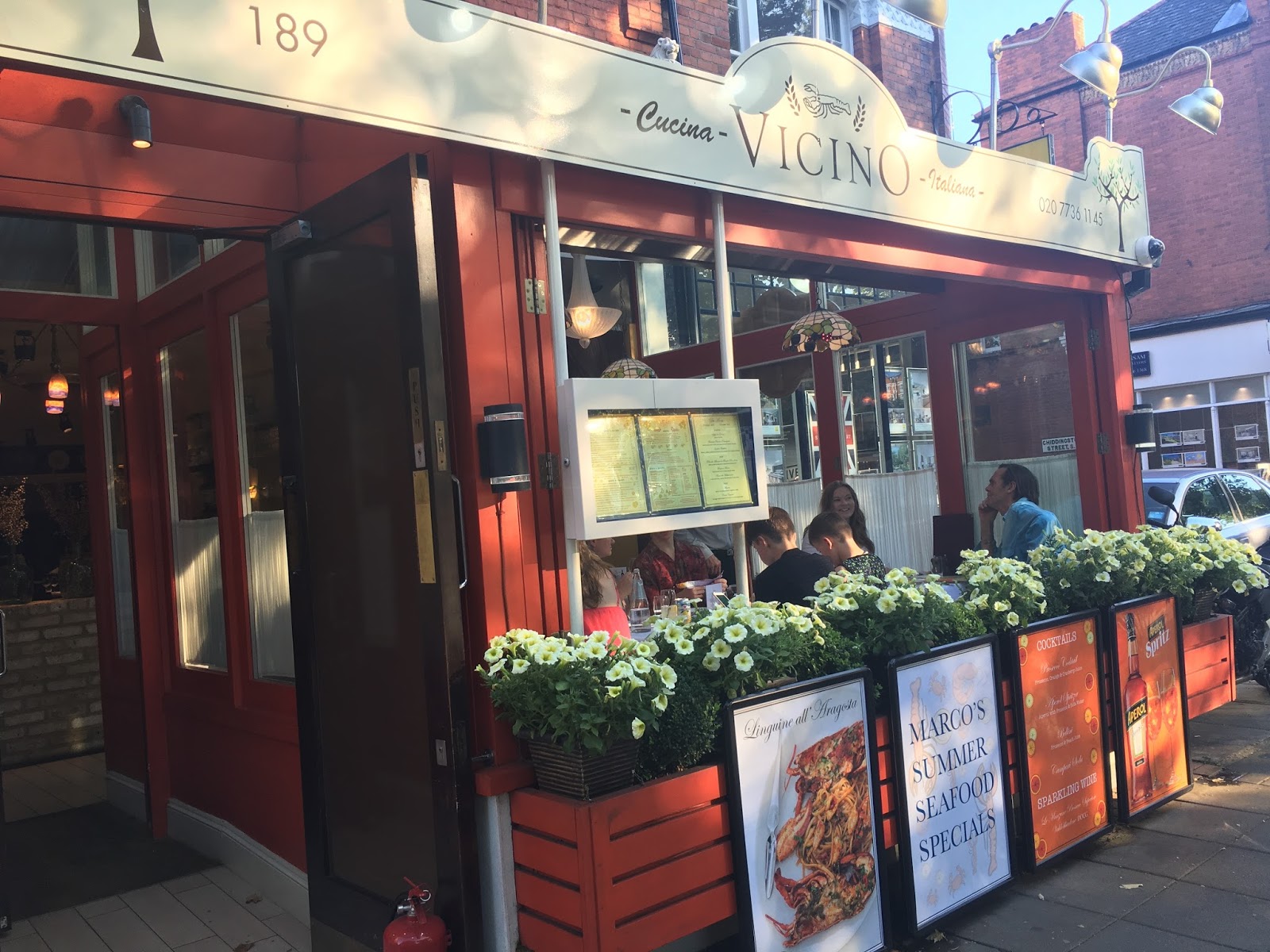 Italian at Vicino, Fulham