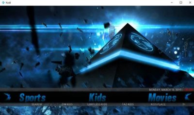 Instalar Blue Magic Kodi Build